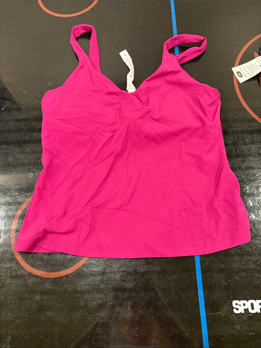 lululemon athletica Pink Built-In Support Tank